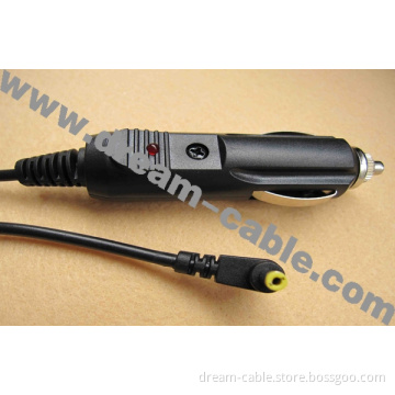Cigarette Lighter Cable with Right Angle DC Plug